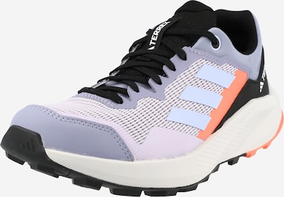 ADIDAS TERREX Laufschuh 'Trail Rider' in hellgrau / helllila / orange, Produktansicht