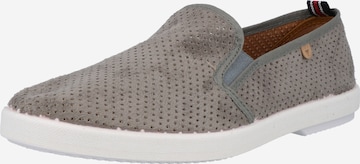 VERBENAS Moccasins 'TEO' in Grey: front