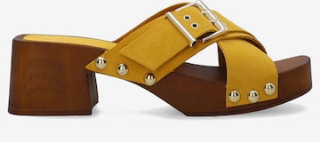 VENEZIA Mules 'Venezia' in Yellow: front