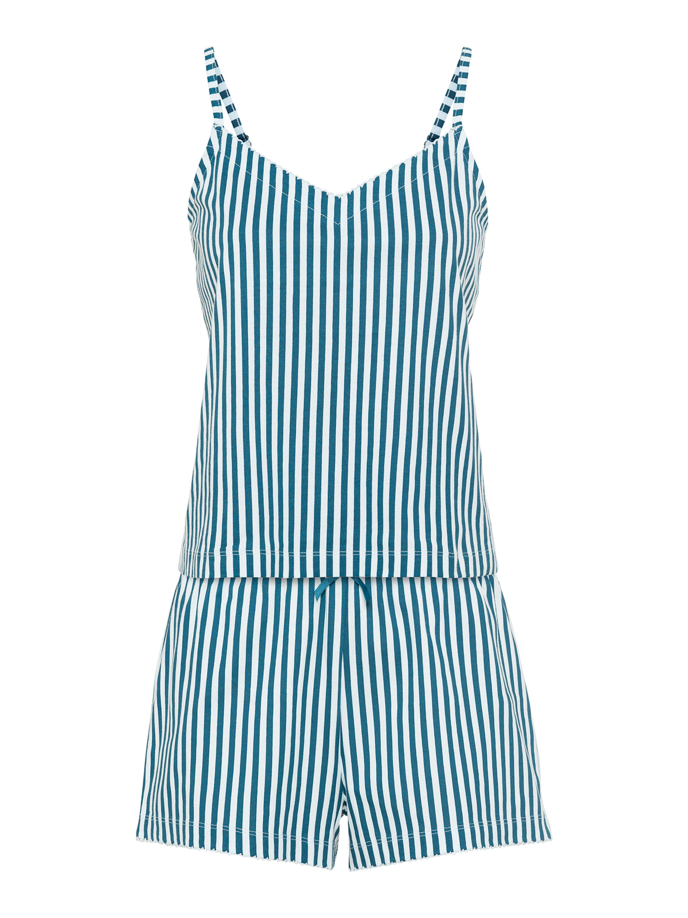 balts VIVANCE Pidžama 'Dreams': no priekšpuses