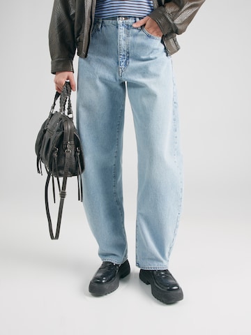 FRAME Loose fit Jeans 'THE BUBBLE' in Blue: front