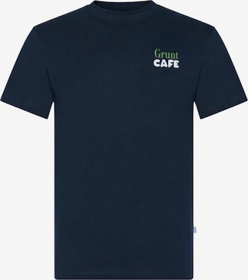 GRUNT Shirt 'GRMATTHEW SS T-Shirt von GRUNT' in Blau: Vorderseite