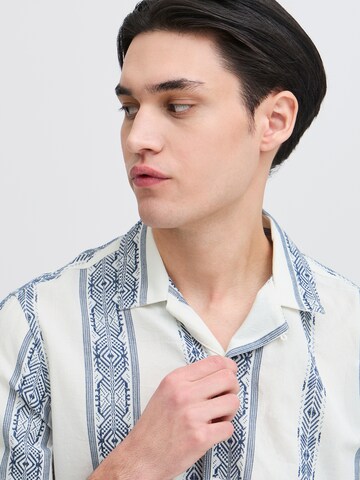 Casual Friday Regular fit Button Up Shirt 'JAYDEN' in Blue