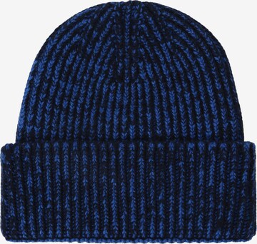 Unio Hamburg Beanie 'Mika Stone Washed' in Blau: predná strana