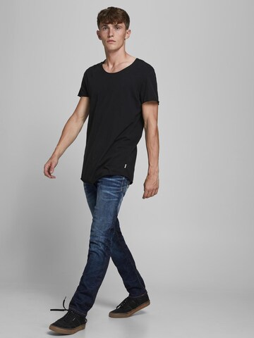 JACK & JONES Slimfit Jeans 'Tim' in Blauw