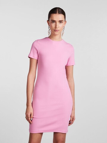 PIECES Kleid 'RUKA' in Pink: predná strana