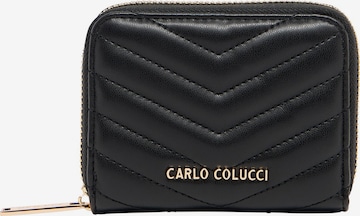 Carlo Colucci Wallet 'Ellecosta' in Black: front