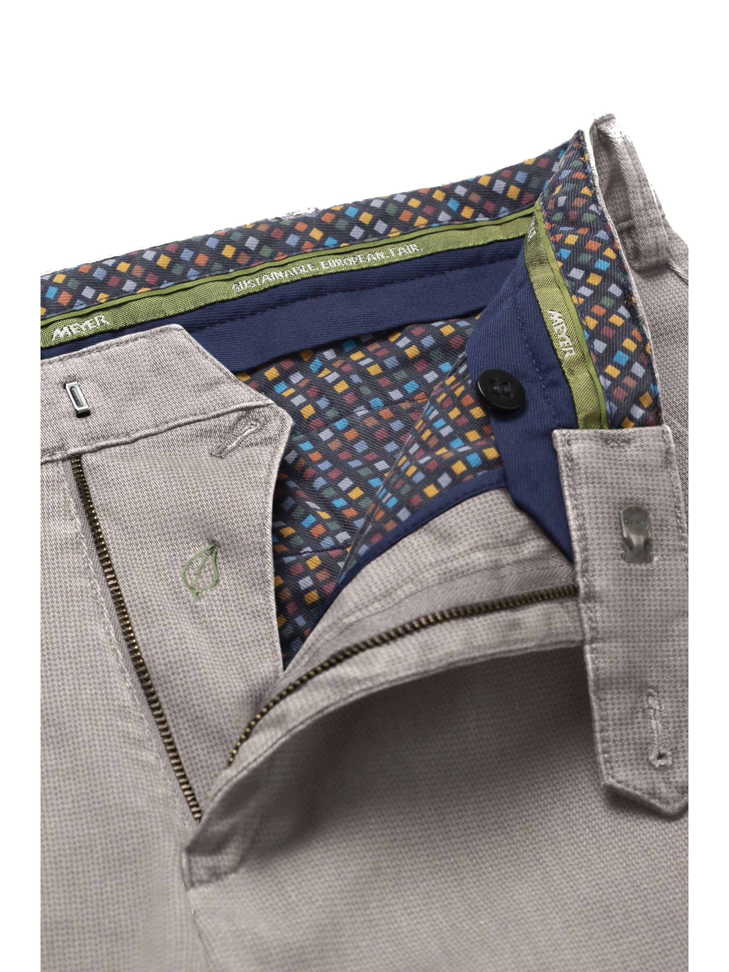 MEYER Regular Chino 'Rio 2-7617' in Bruin