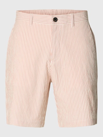 SELECTED Pants 'SLHKarl' in Pink: front