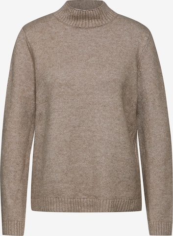 STREET ONE Sweater in Brown: front