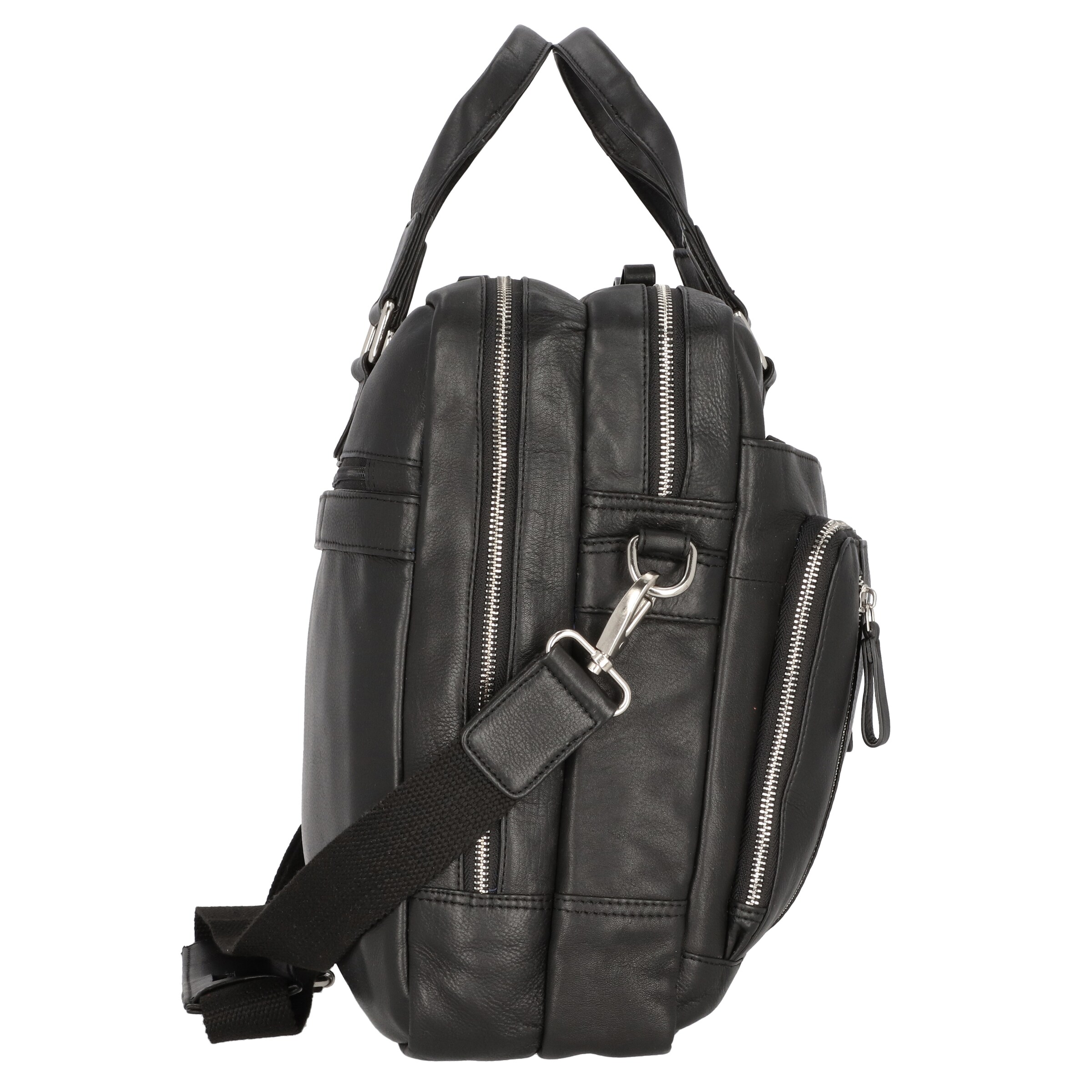 Alassio Aktentasche 'Campo' in Schwarz