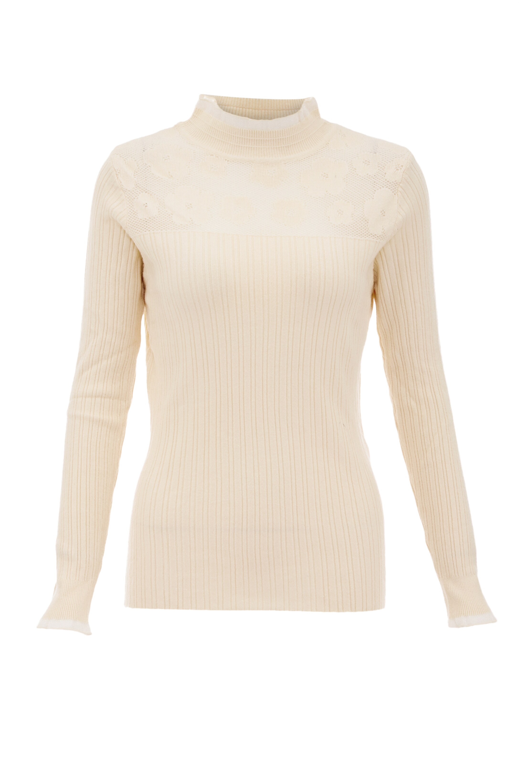 NAEMI Sweater in Beige: front