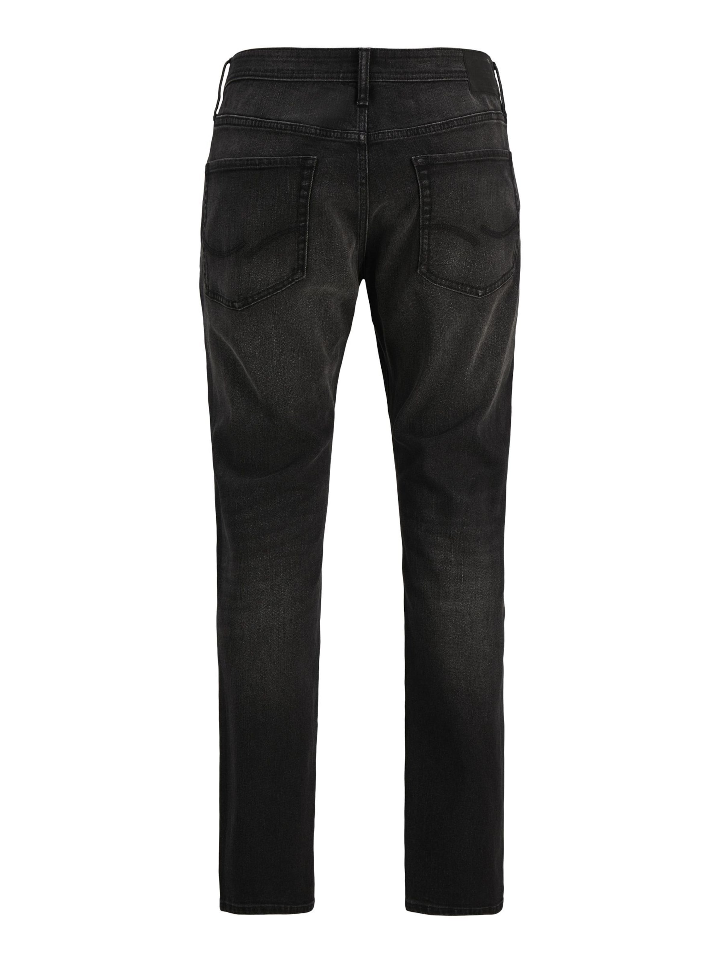 JACK & JONES Regular Jeans 'JJIMIKE JJORIGINAL' in Schwarz