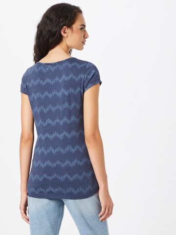 Ragwear T-Shirt 'FOREST' in Blau