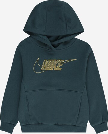 Sweat-shirt 'Club Fleece' Nike Sportswear en vert : devant