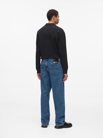 KARL LAGERFELD JEANS Loosefit Jeans i blå
