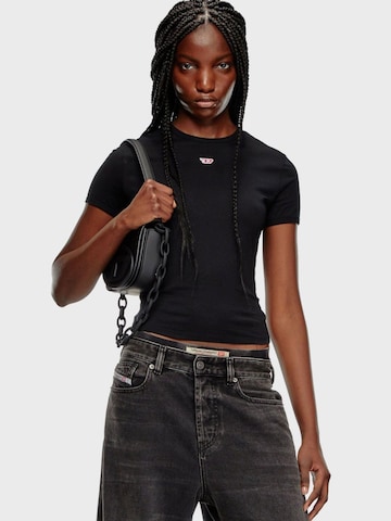 DIESEL - Jersey en negro: frente