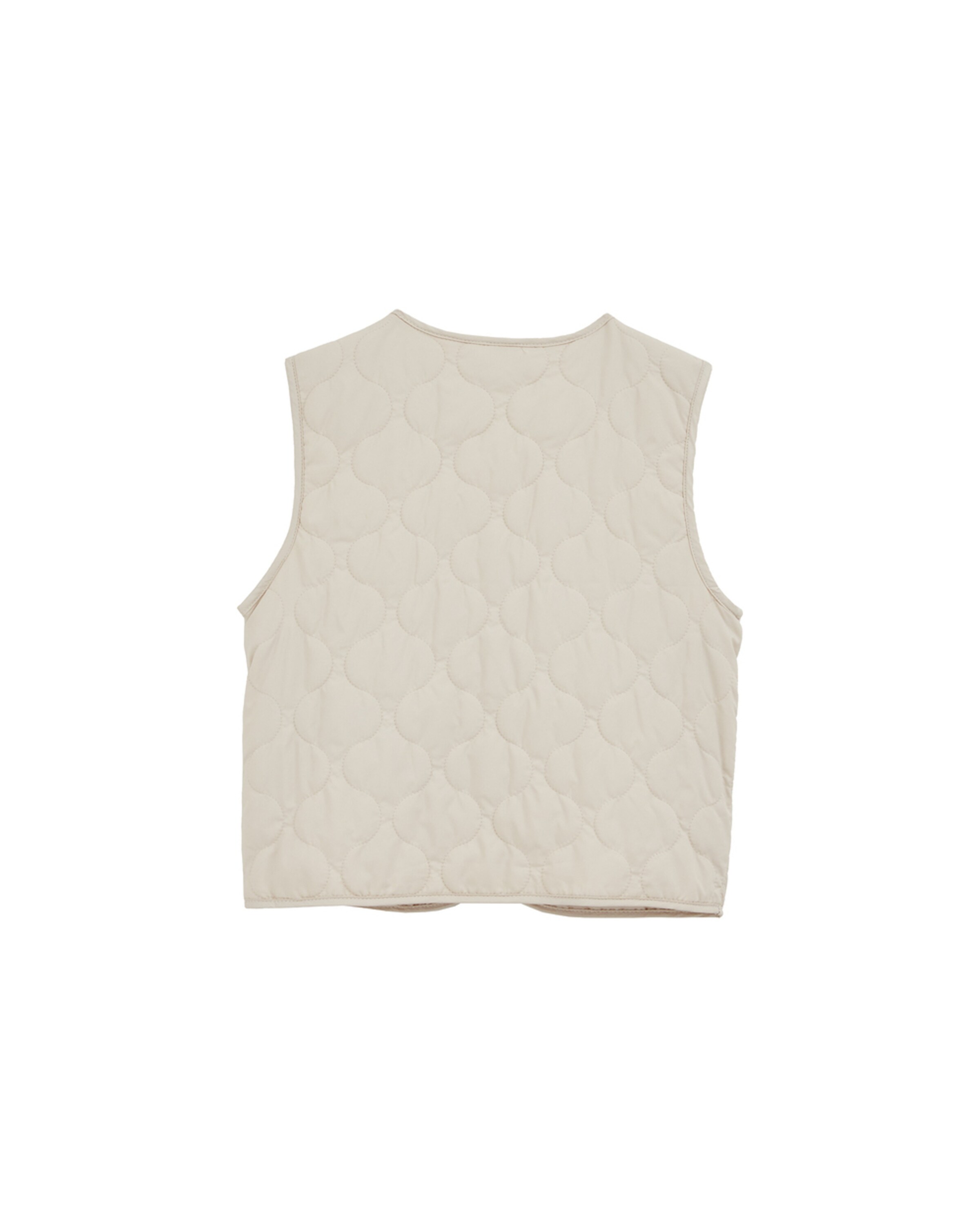 Gilet di WE Fashion in beige