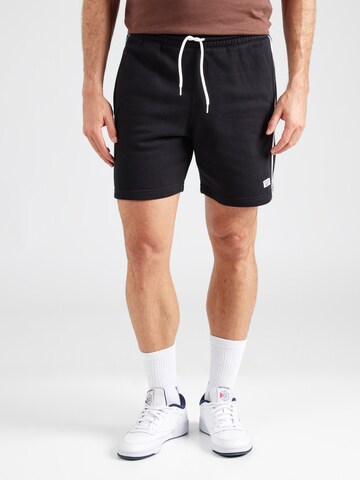 Reebok Regular Sports trousers 'COURT' in Black: front