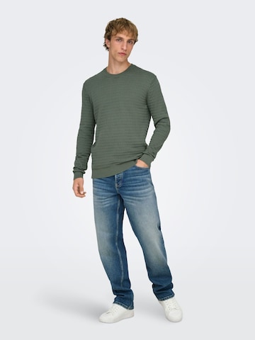 Only & Sons - Jersey 'ONSBerry' en gris