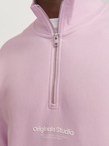 JACK & JONES Sweatshirt 'Vesterbro' i pink