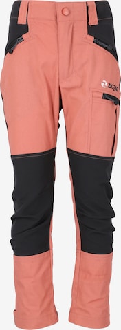 ZigZag Regular Outdoor Pants 'Bono' in Pink: front