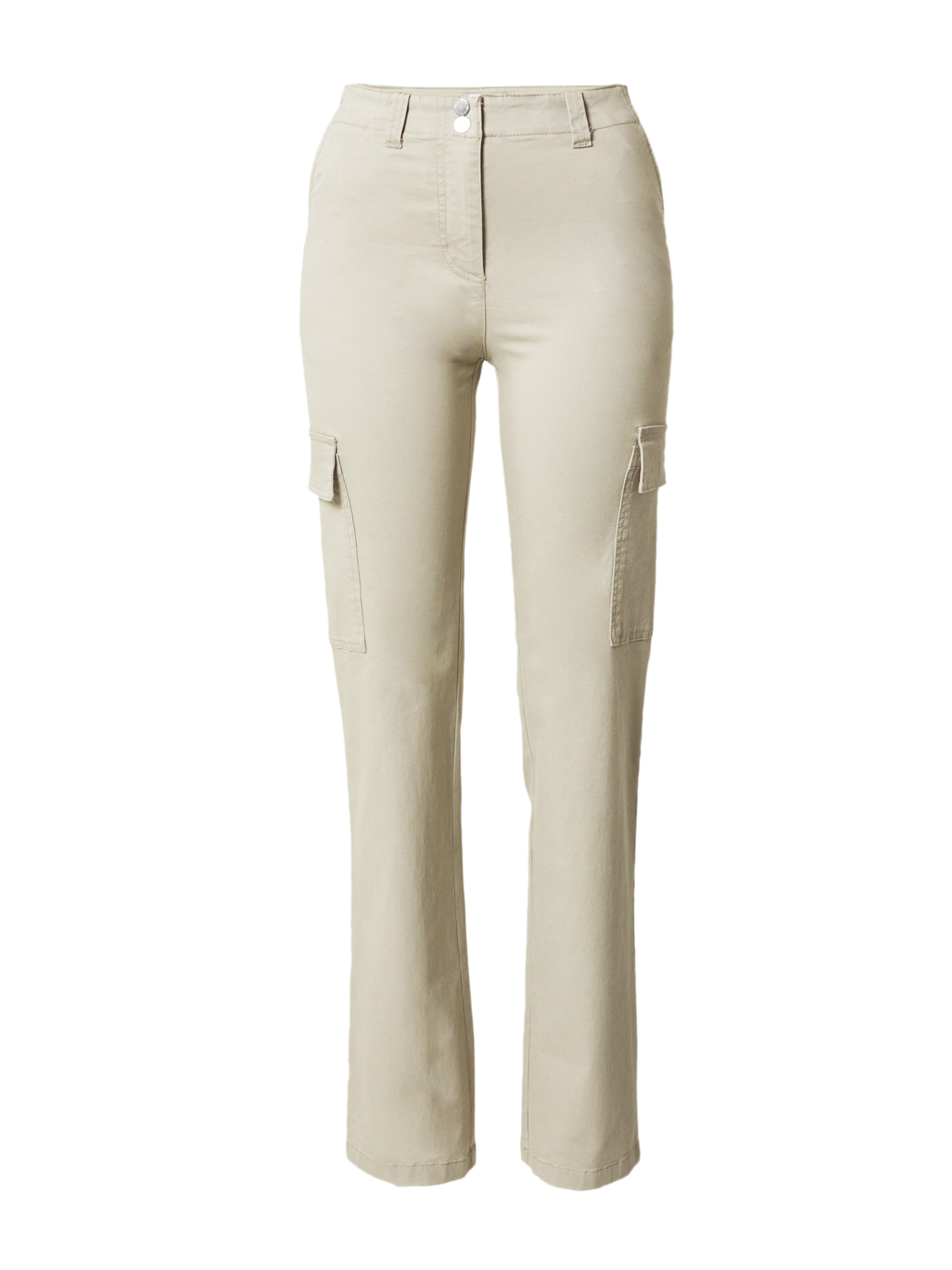 WEEKDAY Cargo trousers 'Brenda' in Beige: front