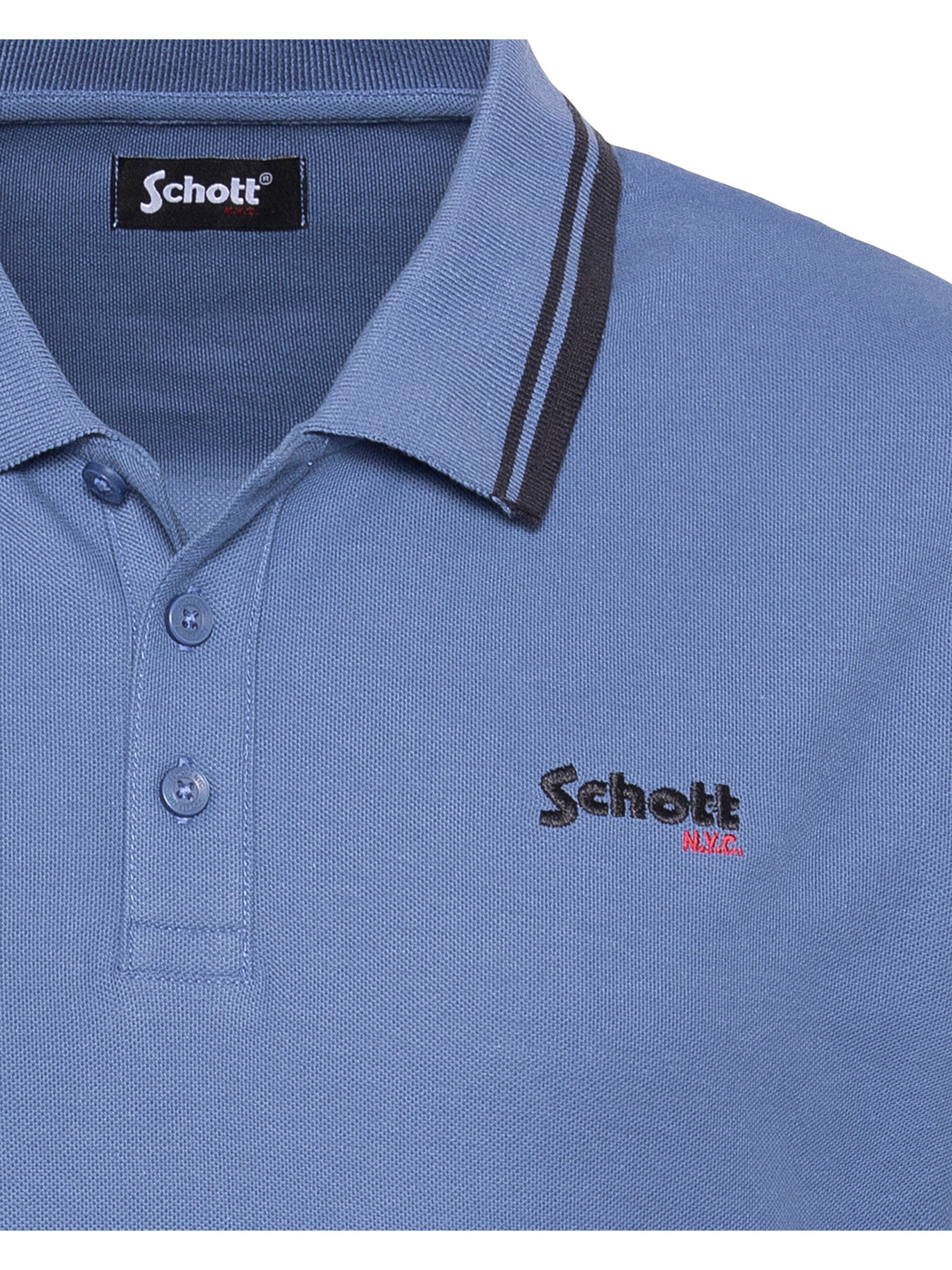 Schott NYC Shirt‌‌‌‌‌‌‌‌ in Blau