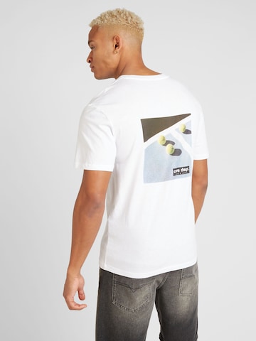 T-Shirt 'BERLIN' JACK & JONES en blanc : devant