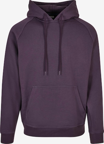 Urban Classics Sweatshirt in Purple: front