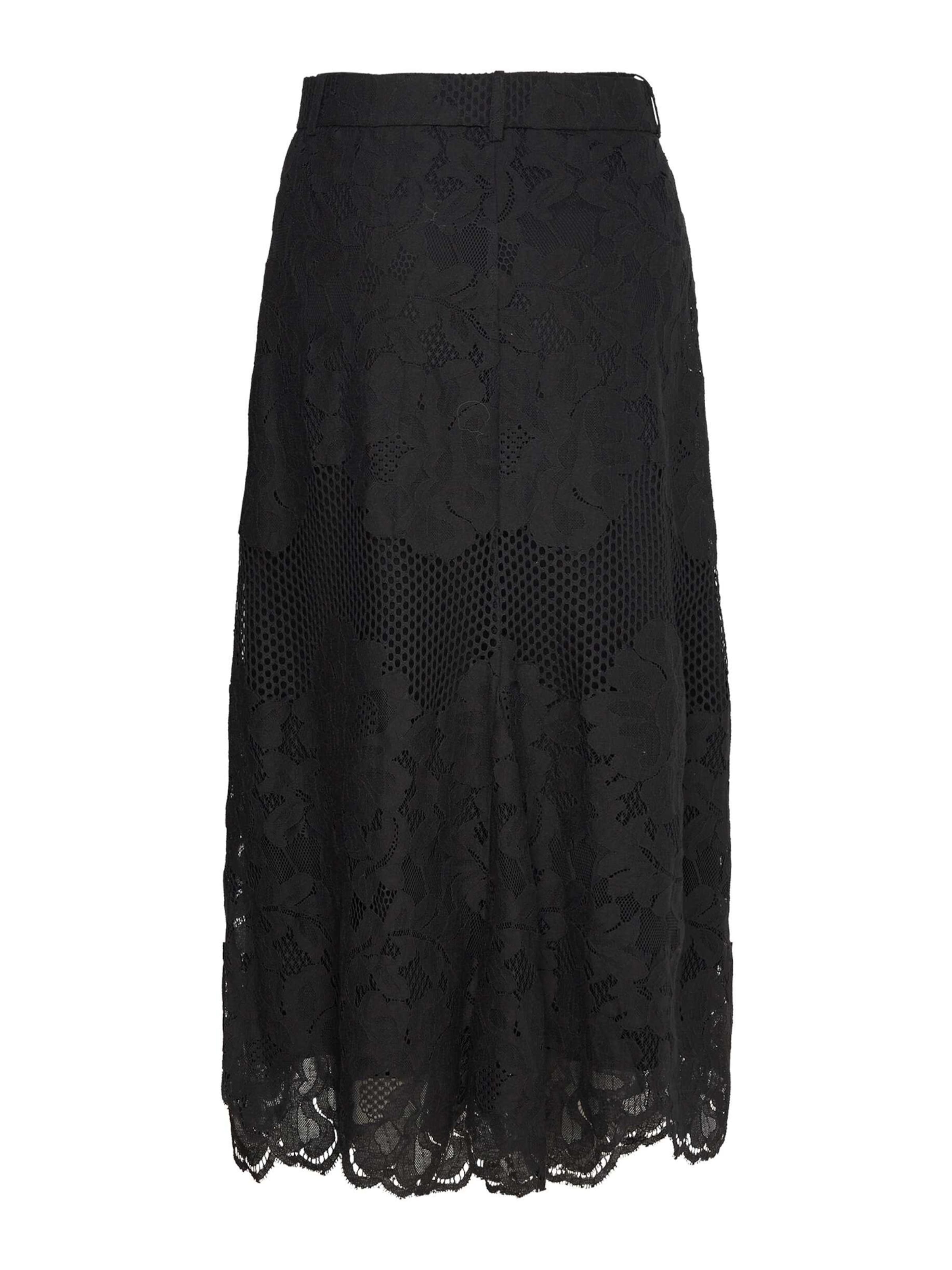 rosemunde Sukně 'Havana' – černá