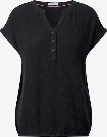 CECIL Bluse in Schwarz: Vorderseite