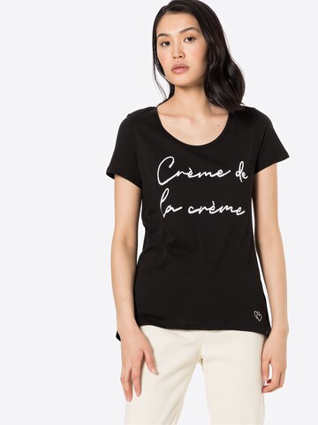 T-shirt Key Largo en noir : devant