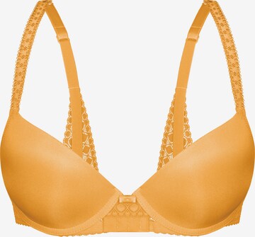 sassa Push-up Bra 'IMPRESSIVE MEET' in Orange: front