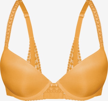 sassa Push-up Bra 'IMPRESSIVE MEET' in Orange: front