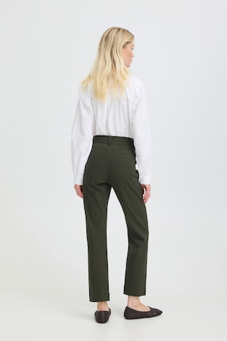 b.young Slimfit Chino kalhoty 'BYDixi' – zelená