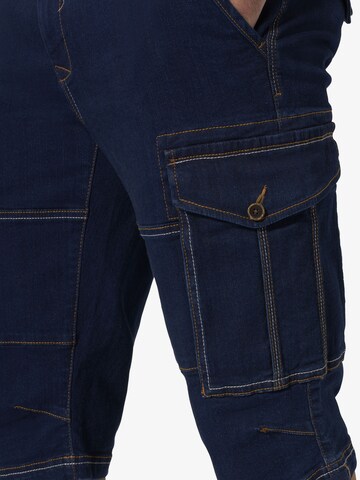 BABISTA Regular Cargohose 'Isandro' in Blau