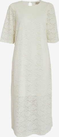 Robe 'Karoline' Peppercorn en blanc : devant