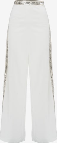 Influencer Loosefit Housut värissä valkoinen: etupuoli