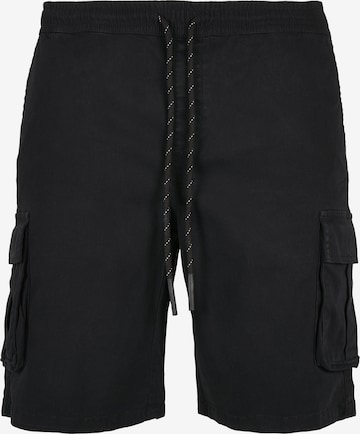 Loosefit Pantaloni cargo di Urban Classics in nero: frontale