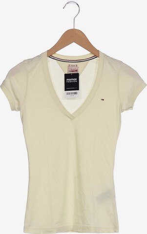 Tommy Jeans T-Shirt S in Gelb: predná strana