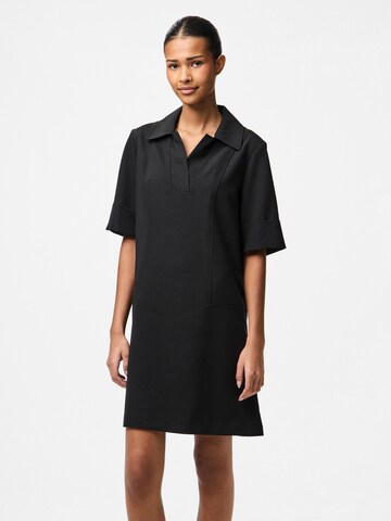 Robe PIECES en noir : devant