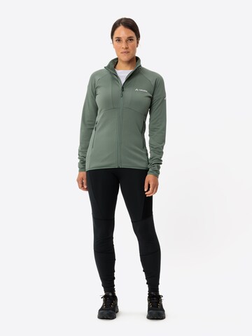 VAUDE Athletic fleece jacket 'Monviso' in Green