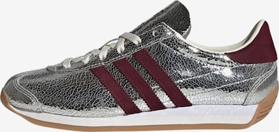 ADIDAS ORIGINALS Niske tenisice 'Country OG' u bordo / srebro, Pregled proizvoda