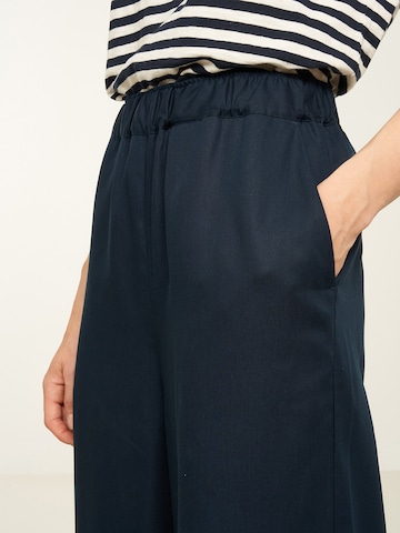 recolution Wide leg Trousers 'BILBERRY' in Blue