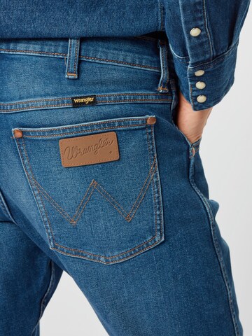 Regular Jeans '11MWZ' de la WRANGLER pe albastru