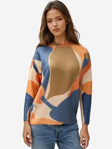 Pull-over Hiccup en orange : devant