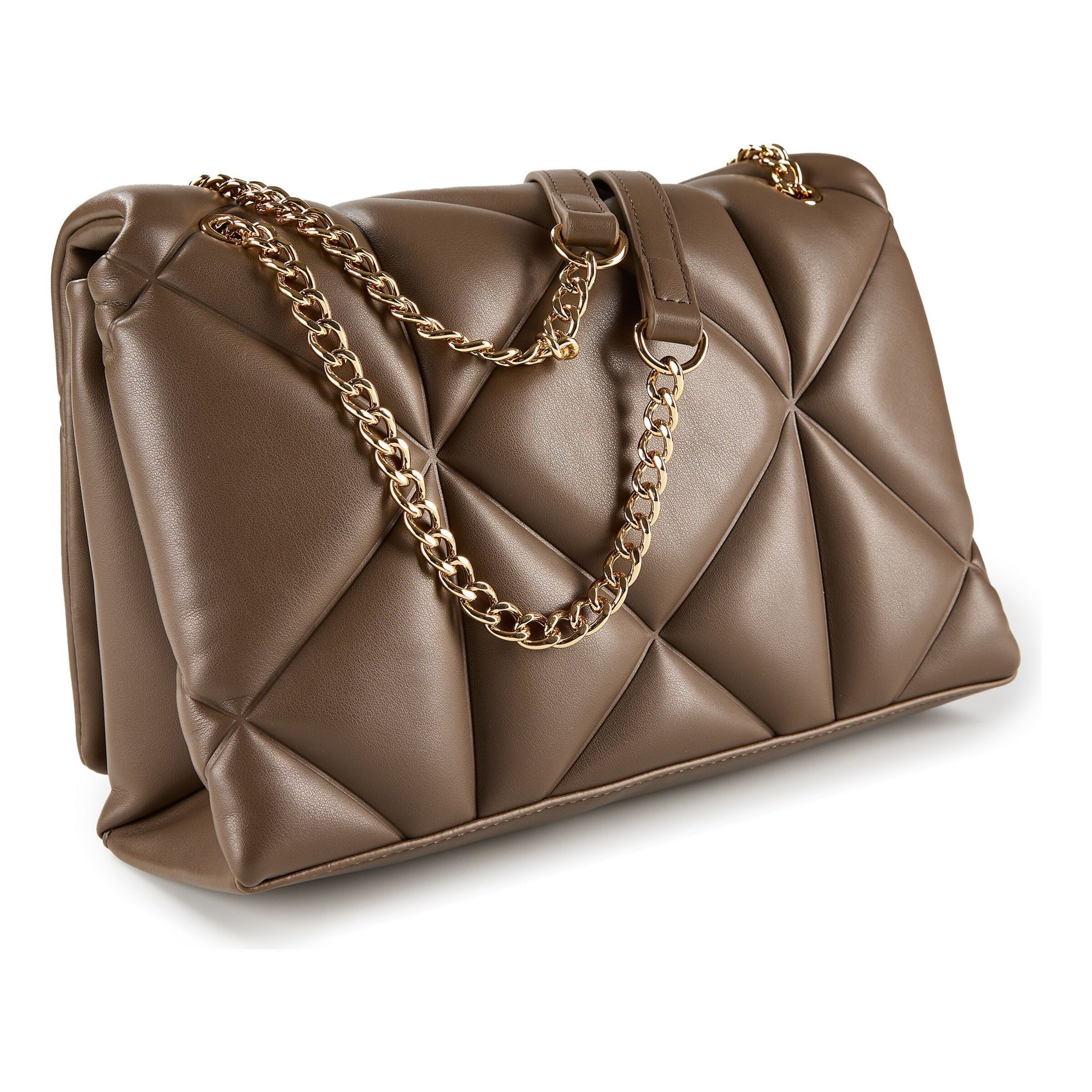 Sac à bandoulière 'Embossed' Love Moschino en marron