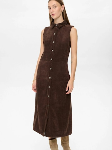 Robe 'NUTHEA' NÜMPH en marron : devant