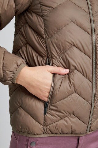 Fransa Between-Season Jacket 'FRBAPADDING' in Brown